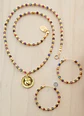 Conjunto Elena Borgoña - Miniatura 1