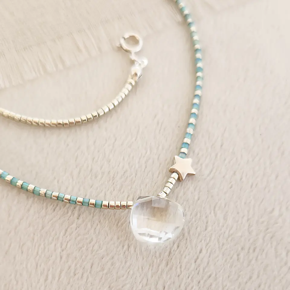 Collar Acua Cuarzo 1