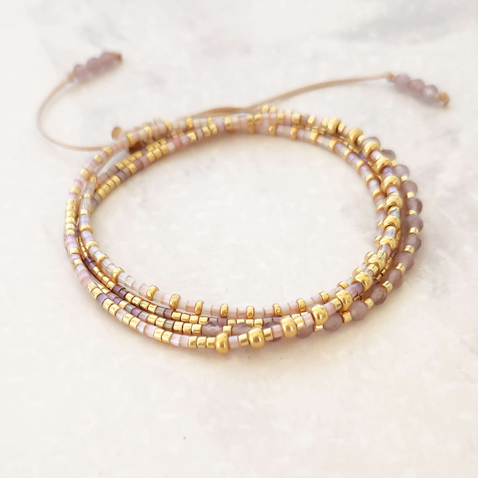 Pulsera Andrea Orquídea