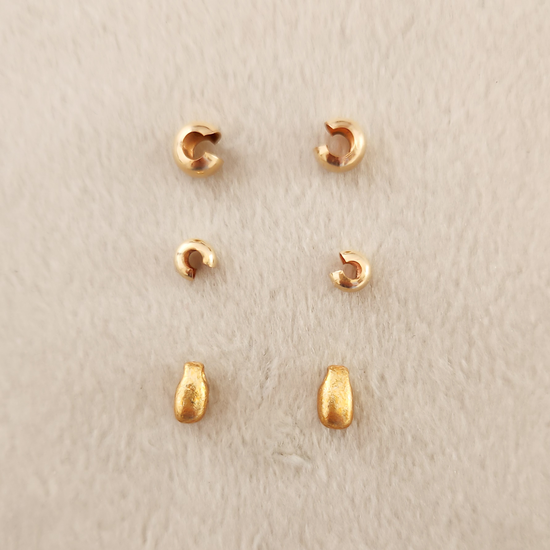 Pack Crimp Cover Gold-filled