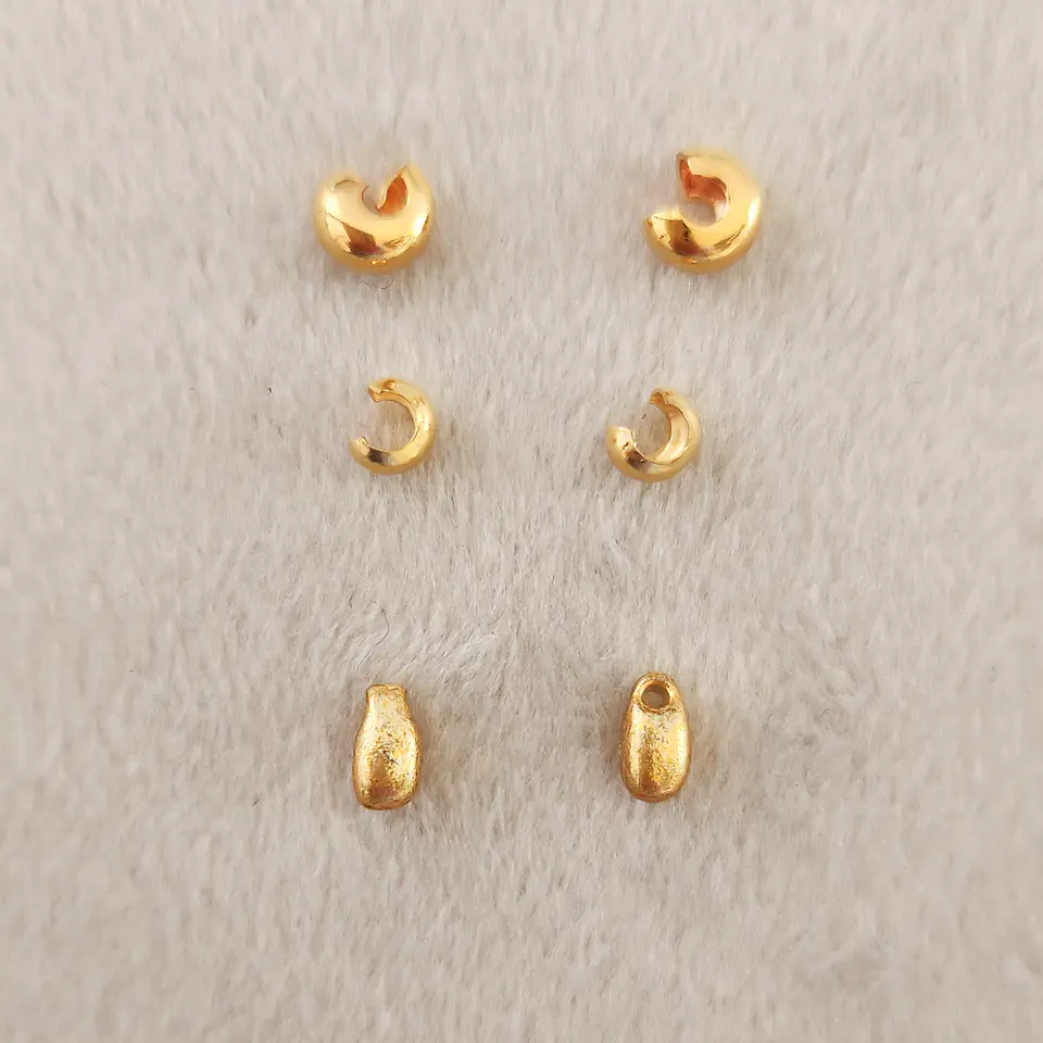 Pack Crimp Cover Baño Oro 1