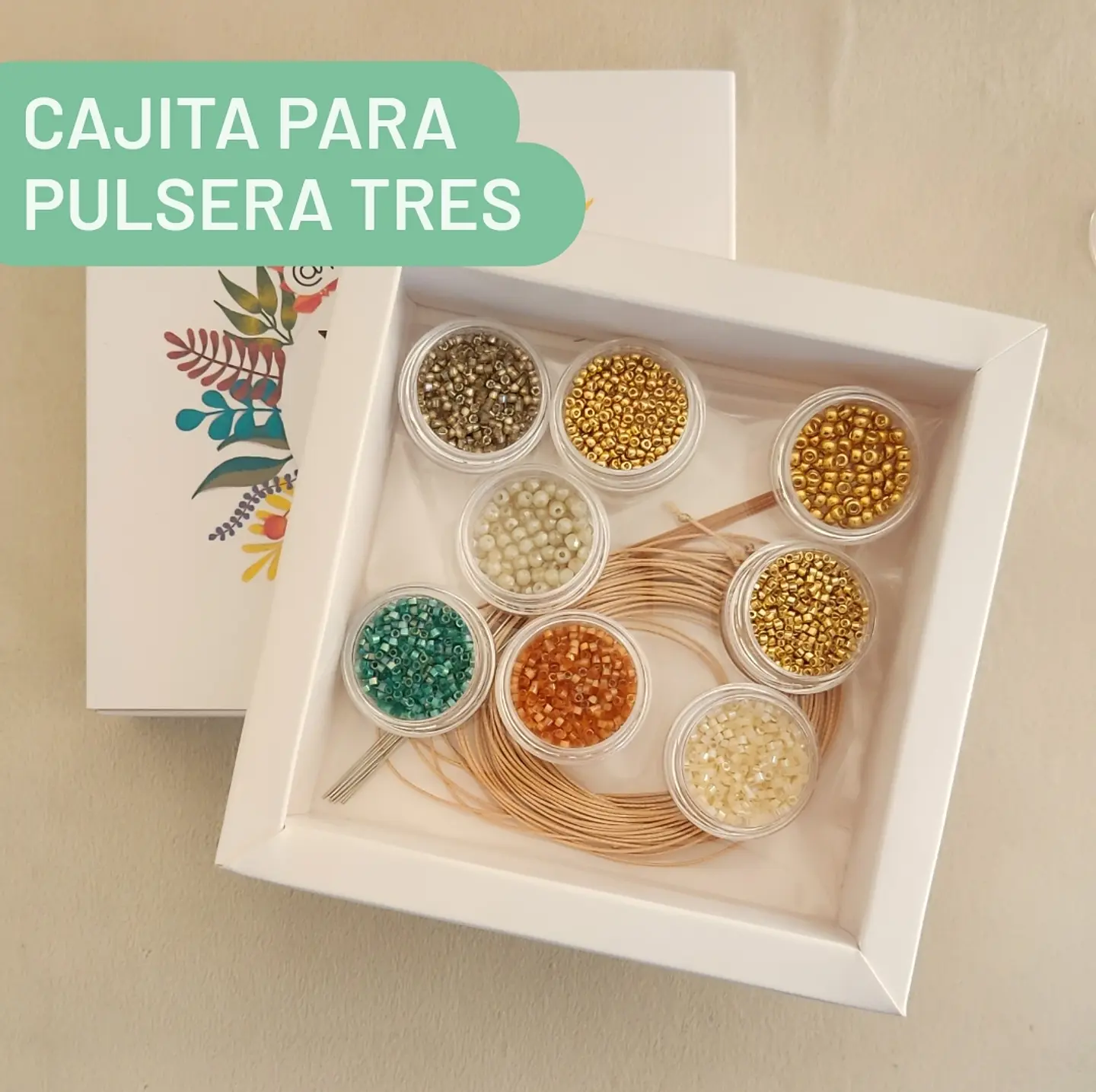 Cajita Pulsera Tres Hadas (goldfilled) 1