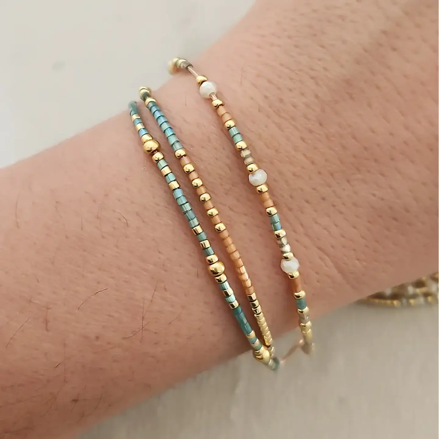 Cajita Pulsera Tres Hadas (goldfilled) 4