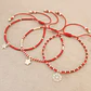 Pack Pulseras Rojas de Protección (plateadas) - Miniatura 2