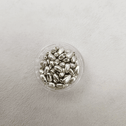 Gota Larga 3x5.5mm Plateada Duracoat
