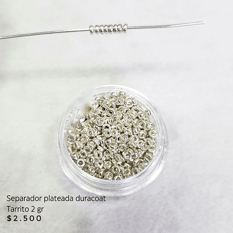 Separador 2.2mm Plateado Duracoat