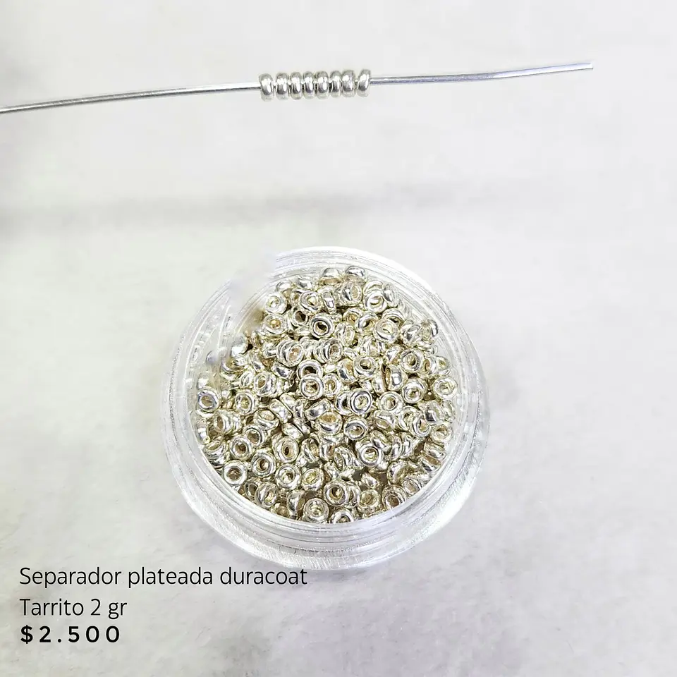 Separador 2.2mm Plateado Duracoat 1