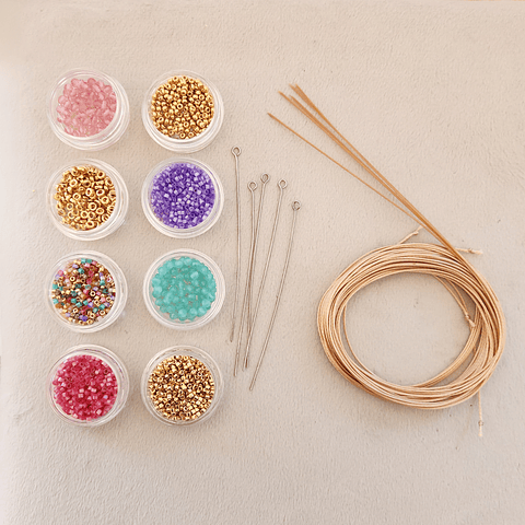 Pack Materiales Iris Dorado