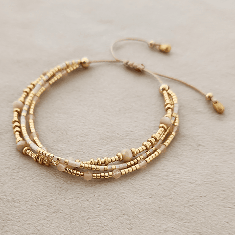 Macramé Tres Perlada