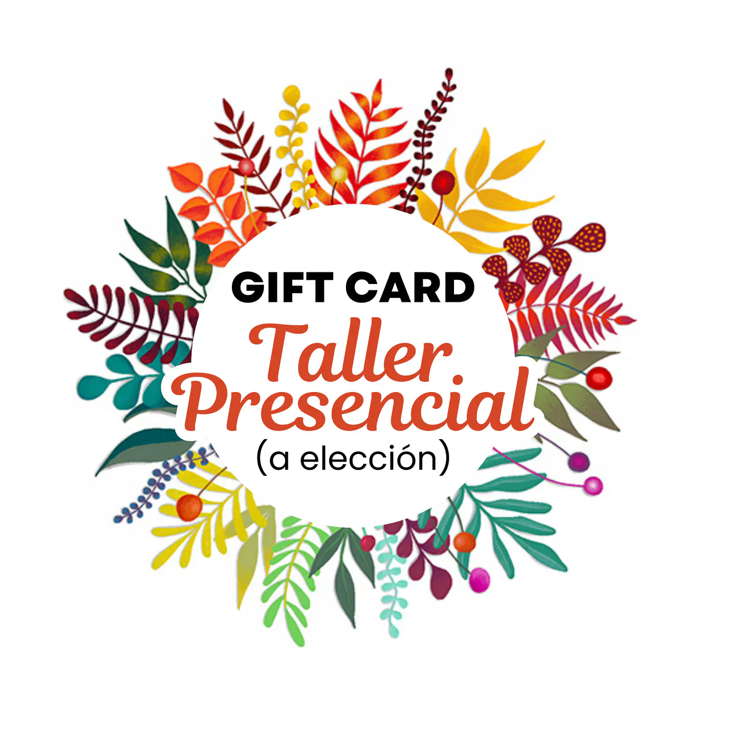 Gift Card Taller Presencial 1