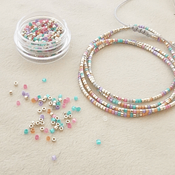 Mix Delicas Iris Plateado