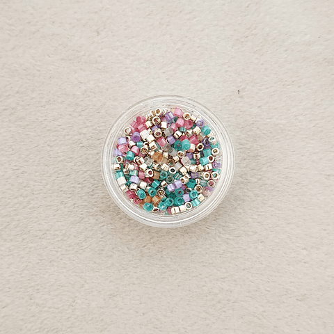 Mix Delicas Iris Plateado