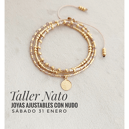 Taller Nato: Joyas Ajustables con Nudo (31-01)