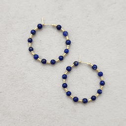 Aros Argolla Lapislázuli