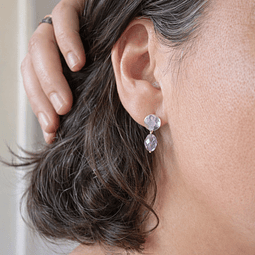 Aros Fluorita Morados