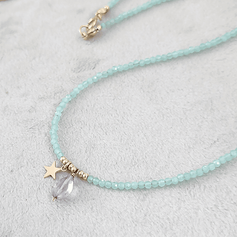 Collar Luz Turquesa