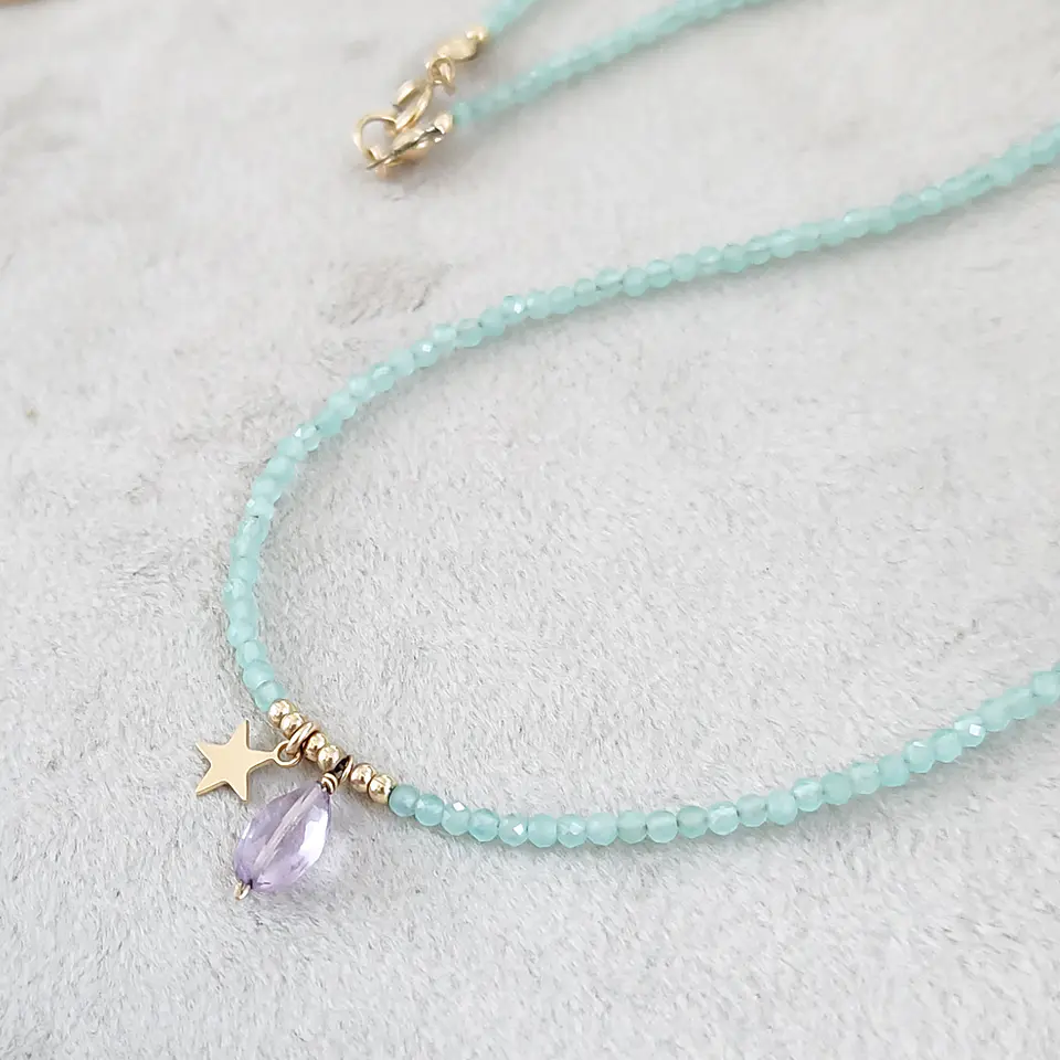Collar Luz Turquesa 1