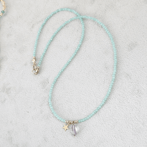 Collar Luz Turquesa