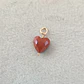 Corazón Jaspe Rojo (goldfilled) - Miniatura 1