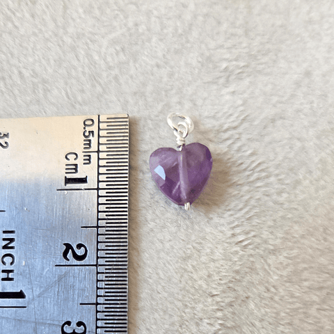 Corazón Amatista (plata 925)