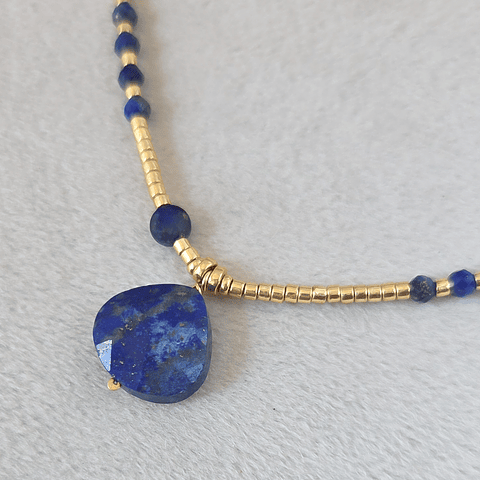 Collar Lapislázuli