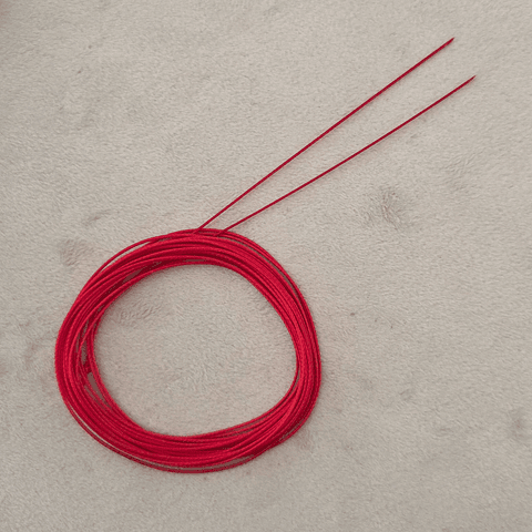 Pack Cordón con punta Rojo