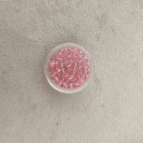 Cristal Rosado Transparente