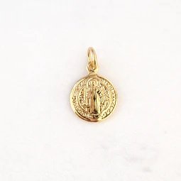 Dije San Benito Baño Oro