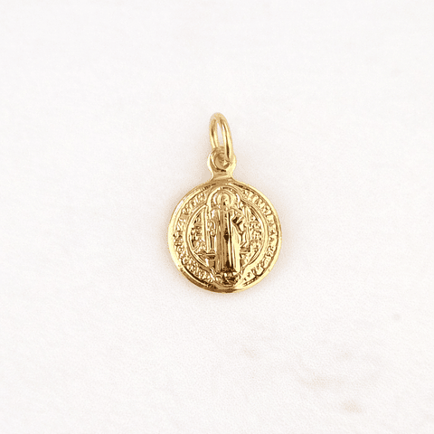 Dije San Benito Baño Oro