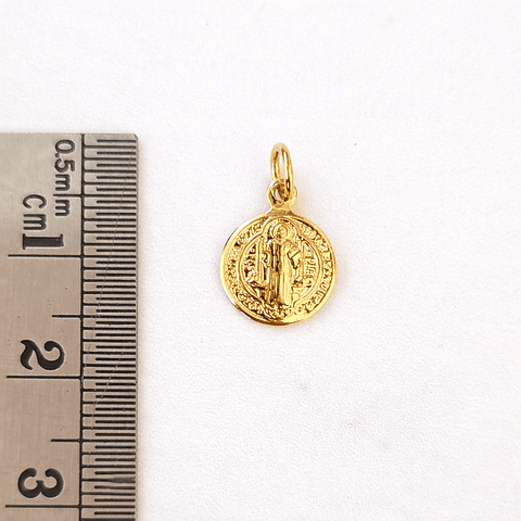 Dije San Benito Baño Oro