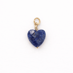 Corazón Lapislázuli (goldfilled)