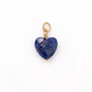 Corazón Lapislázuli (goldfilled) - Miniatura 1