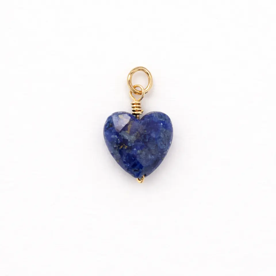 Corazón Lapislázuli (goldfilled) 1
