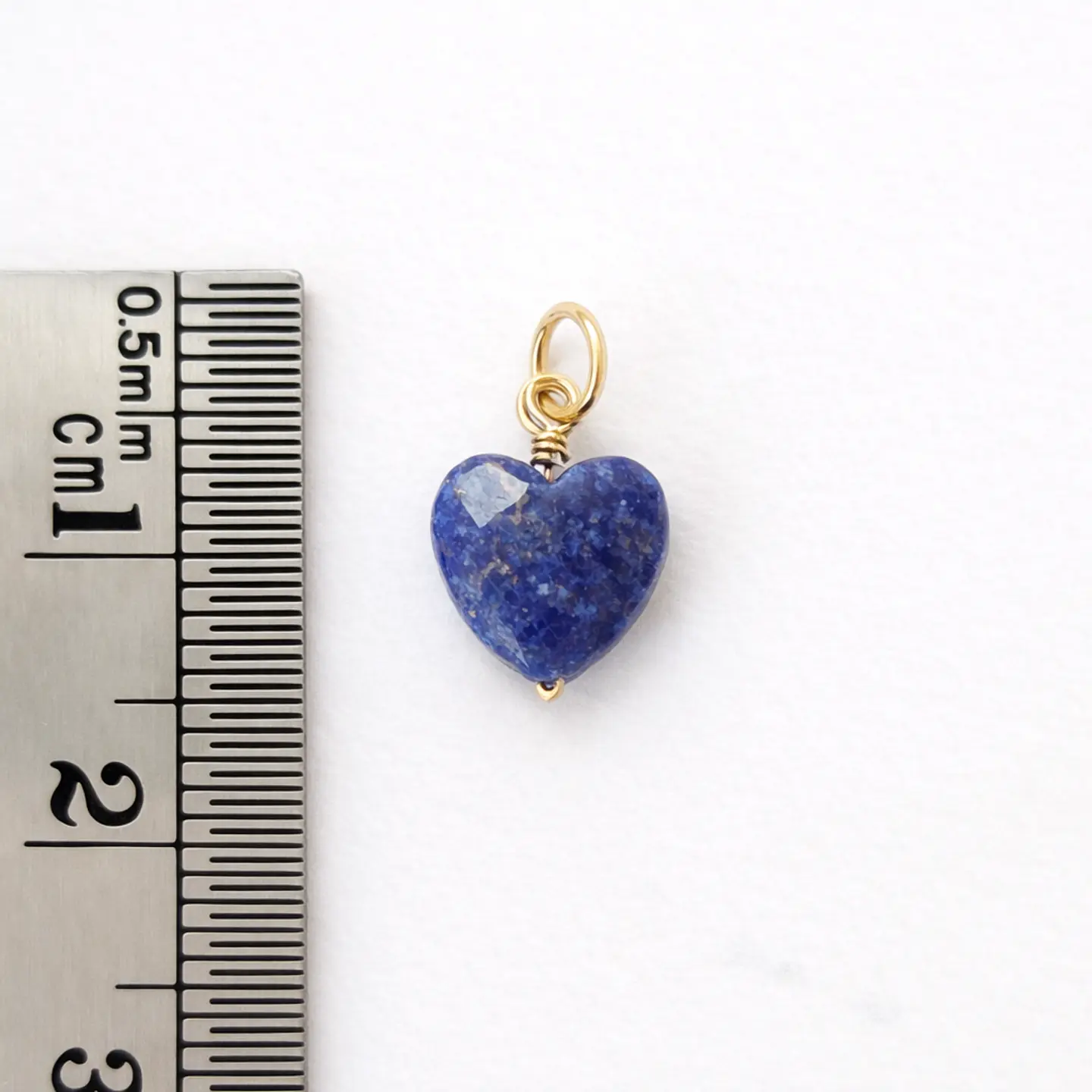 Corazón Lapislázuli (goldfilled) 2