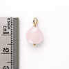 Gota Cuarzo Rosado (goldfilled)