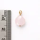 Gota Cuarzo Rosado (goldfilled) - Miniatura 2
