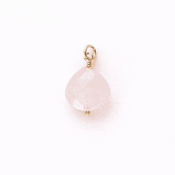 Gota Cuarzo Rosado (goldfilled)