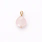 Gota Cuarzo Rosado (goldfilled) - Miniatura 1