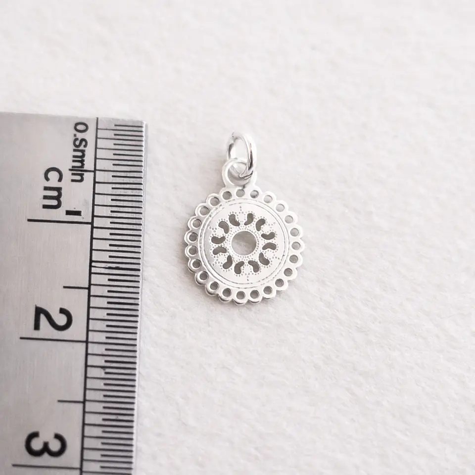 Mandala Encaje Plata 925 2