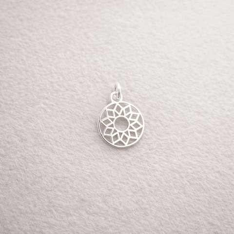 Mandala Sol Plata 925