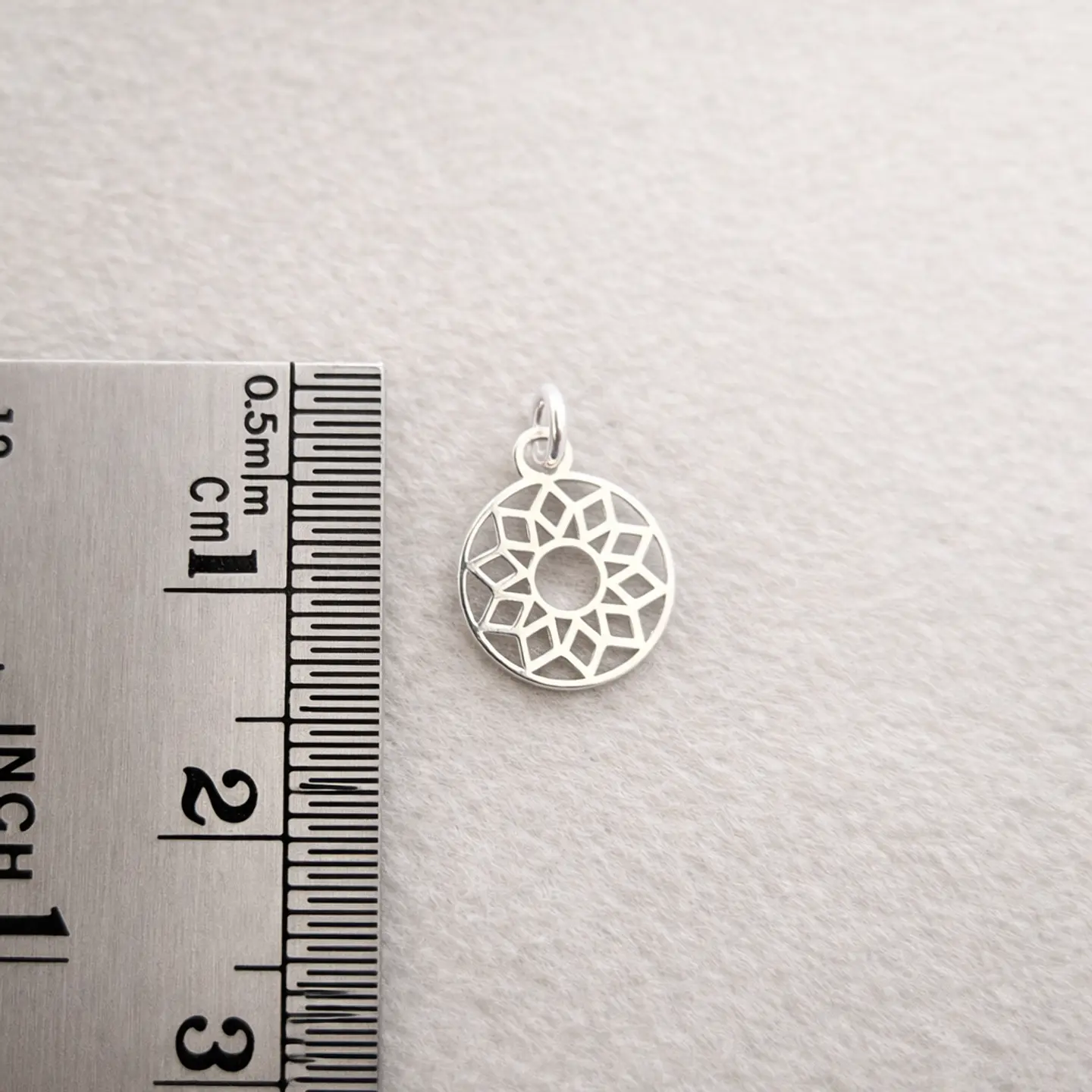 Mandala Sol Plata 925 2