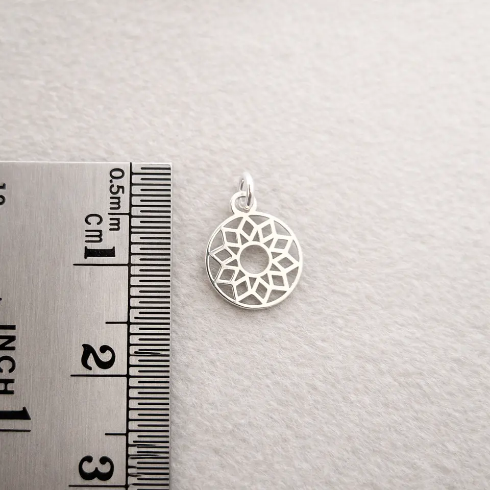 Mandala Sol Plata 925 2