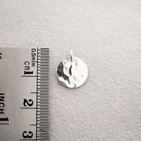 Medalla martillada Plata 925