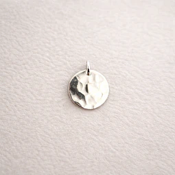 Medalla martillada Plata 925