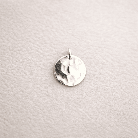 Medalla martillada Plata 925