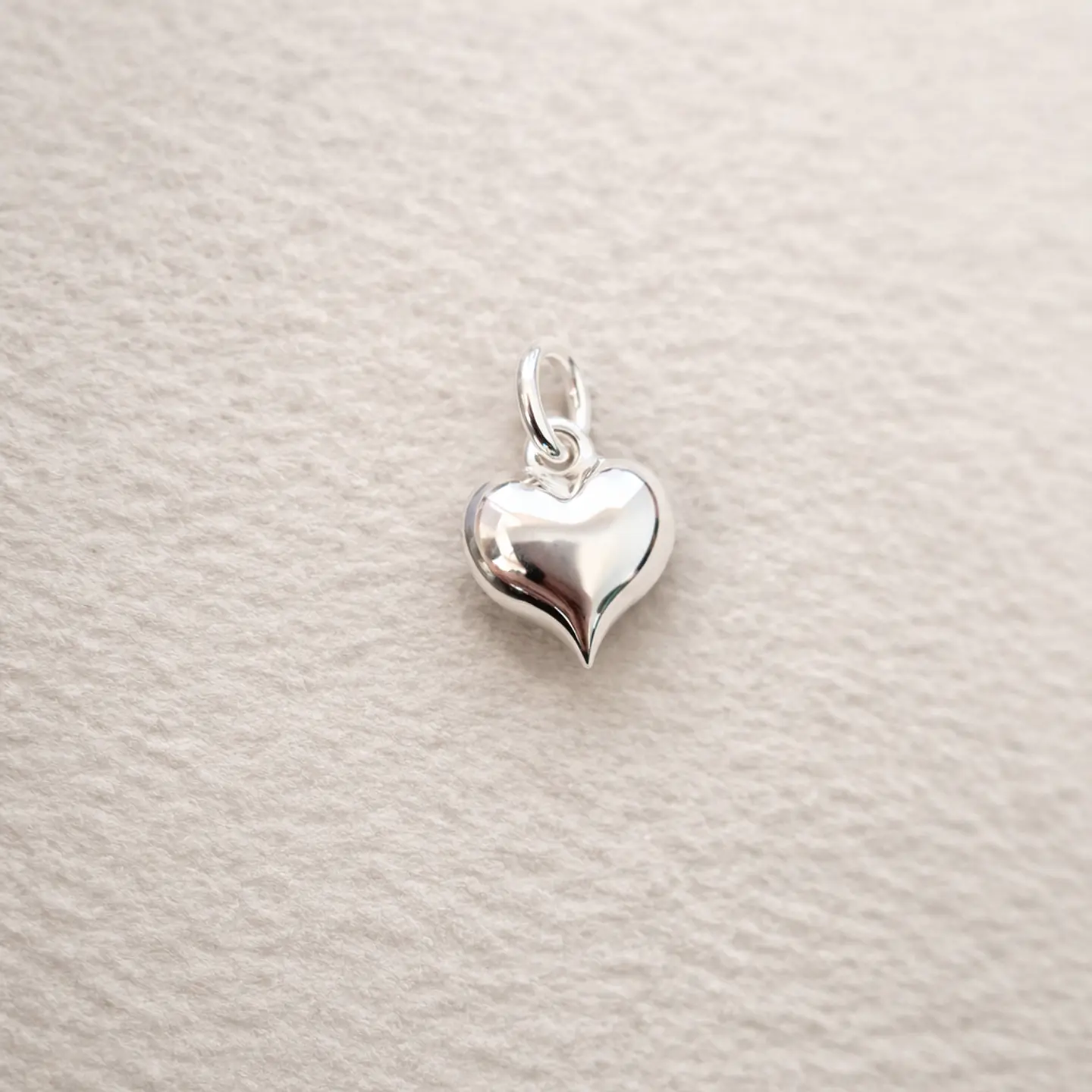 Corazón gordito plata 925 1
