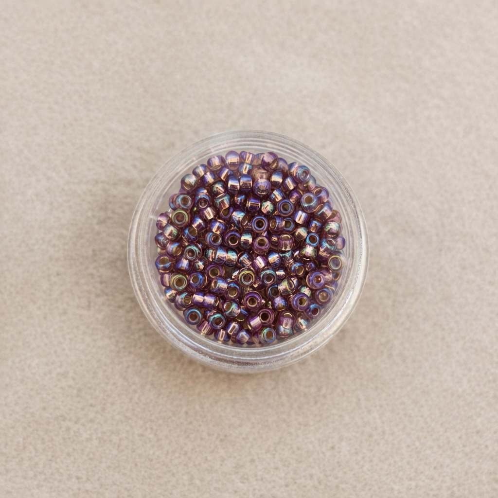 Rocaille Smoky Amethyst AB