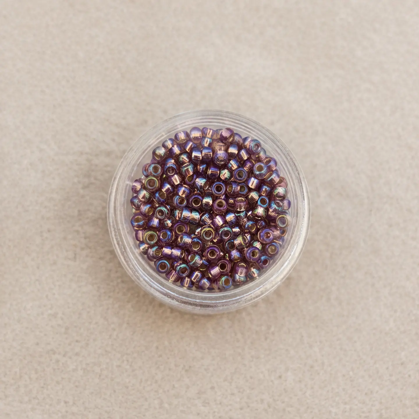 Rocaille Smoky Amethyst AB 1