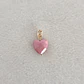 Corazón Rodonita (goldfilled) - Miniatura 1