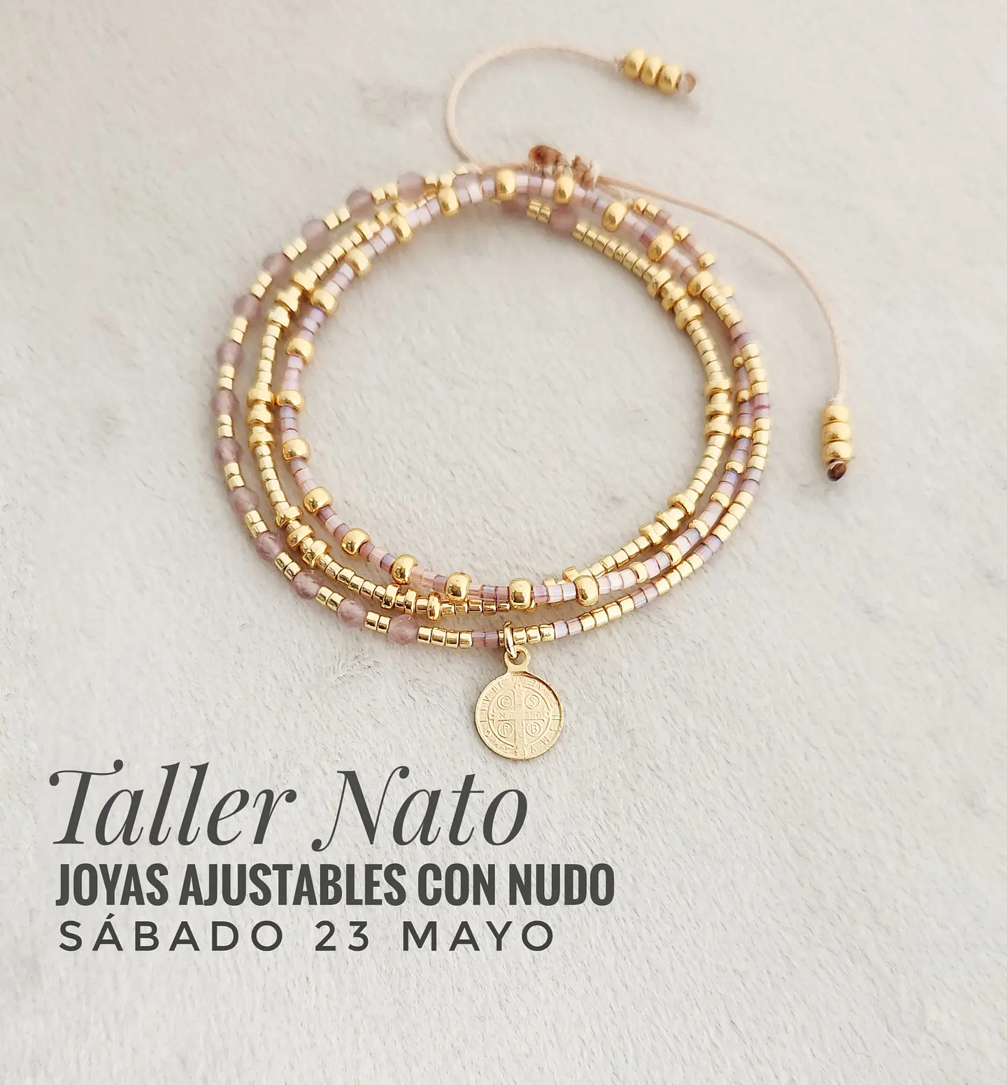 Taller Nato: Joyas Ajustables con Nudo (23-05) 1